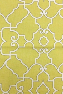 Cotton Canvas Windsor Deco Print0