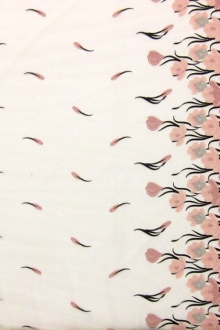 3D Flowers on Embroidered Tulle0