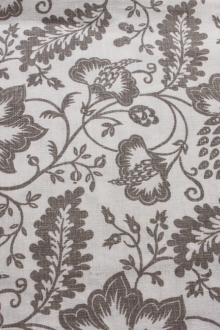 Linen Upholstery Floral Print0