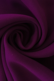 Polyester and Spandex Stretch Crepe in Concord 0