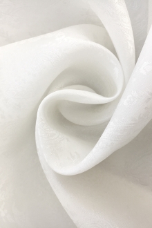 Silk Jacquard with Small Paisley Pattern0