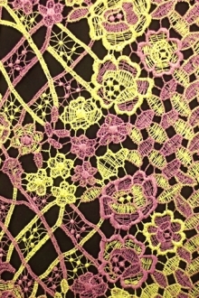 Metallic Guipure Lace0