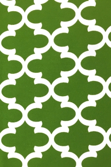 Outdoor Spun Polyester Canvas with Geometric Print 0