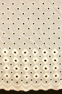 Cotton Eyelet in Bone0
