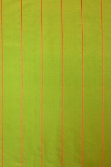 SILK TAFFETA EMBROIDERED STRIPE0