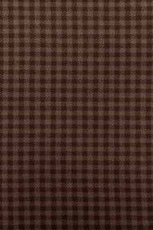 Italian Virgin Wool Shepherds Check in Rosewood0