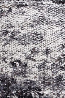 Novelty Printed Sequins on Tulle0