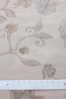 SALE PIECE Cotton Metallic Warp Print0