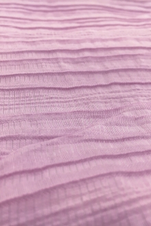 Cotton and Nylon Cloqué in Mauve0