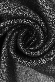 Metallic Foiled Viscose Pebble Crepe0