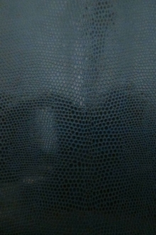 Faux Lizard Upholstery Vinyl in Marine