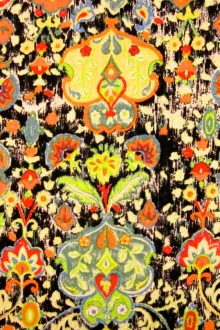 Linen Upholstery Whimsical Deco Print0