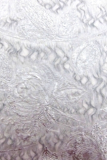 Silk Blend Metallic Cloqué0