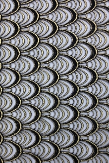 Metallic Guipure Lace0