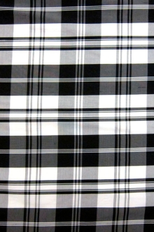 Silk Shantung Plaid0