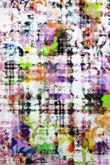 Printed Silk Charmeuse0