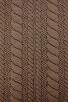 Polyester Spandex Novelty Knit0