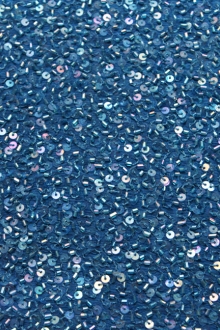 Sequins on Silk Chiffon0