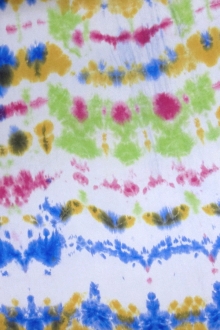 Tie Dye Silk Charmeuse0