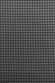 Italian Wool Houndstooth in Greys0