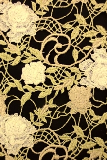 Metallic Guipure Lace0
