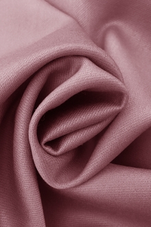 Italian Wool Satin Faille in Mauve Pink1