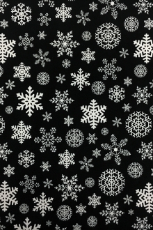 Cotton Broadcloth Holiday Print0