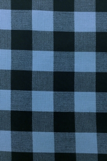 Carolina Cotton Gingham in Indigo0