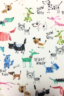 Bow Wow Cotton Twill Print0