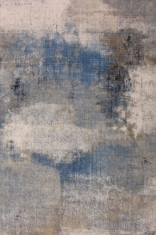 Linen Viscose Upholstery Abstract Print 0