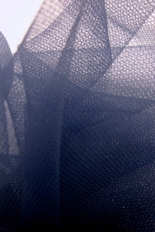 Italian Nylon Tulle in Notte1