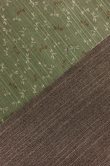 Japanese Doubleface Cotton with Dragonflies Pattern0
