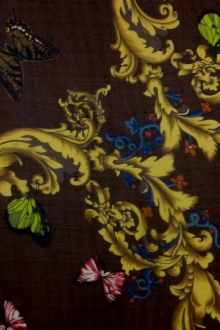 Printed Silk Chiffon0