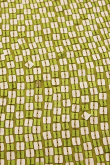 Sequins on Silk Chiffon0