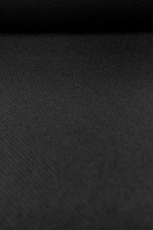 Polyester Gabardine in Black0