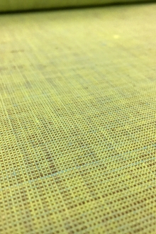 Two Toned Lightweight Linen in Lime Brown0