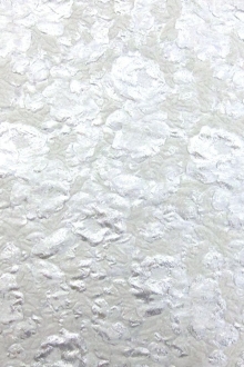 Silk Blend Metallic Cloqué0