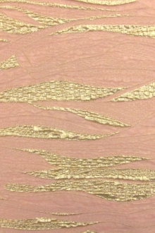 Stretch Metallic Cloqué0