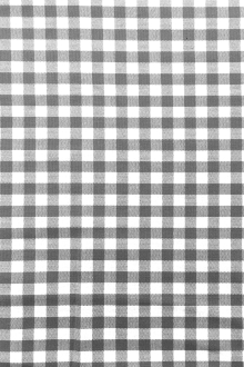 Carolina Cotton Gingham in Grey0
