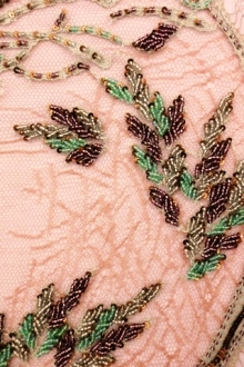 Beaded Chantilly Lace0