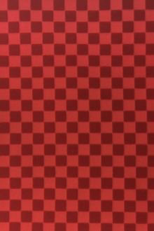 Pure Silk Double Face Satin with Velvet Checks0