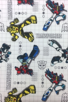 Transformers Cotton Print0