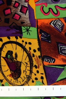 Printed Silk Crepe de Chine0