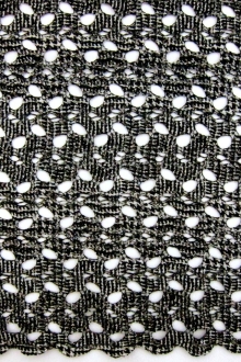 Printed Polyester Crochet Lace0