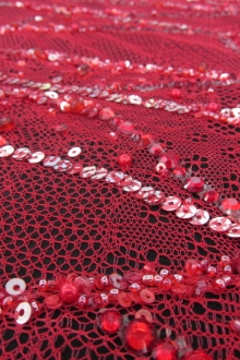 Beaded Novelty Tulle0