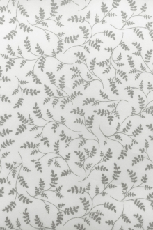 Cotton Broadcloth Leaves And Twigs Print0