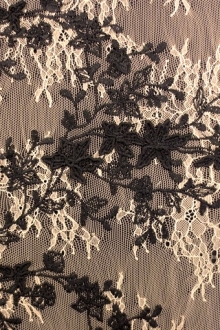 Embroidered Chantilly Lace0