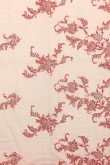 Mini Sequins and Embroidery on Tulle0