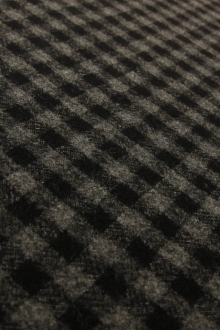 Virgin Wool Lycra Flannel Check0