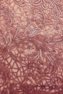 Tulle with Sequins and Cording0